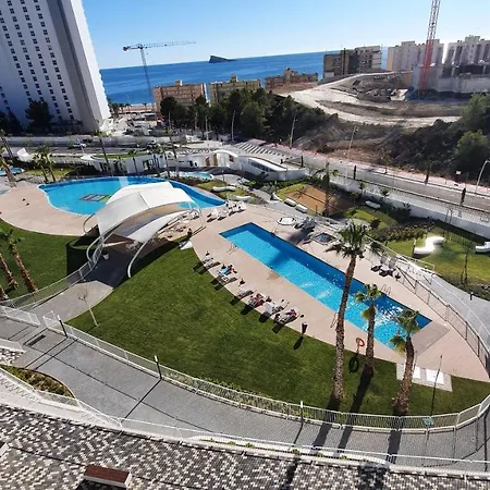 Sunny Morning Of Costa Blanca - Sunset Waves * Benidorm