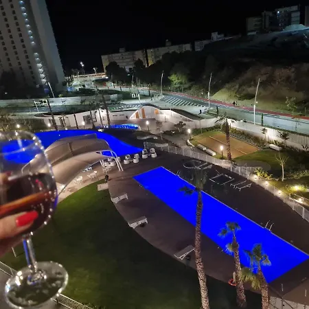 Sunny Morning Of Costa Blanca - Sunset Waves 아파트 *