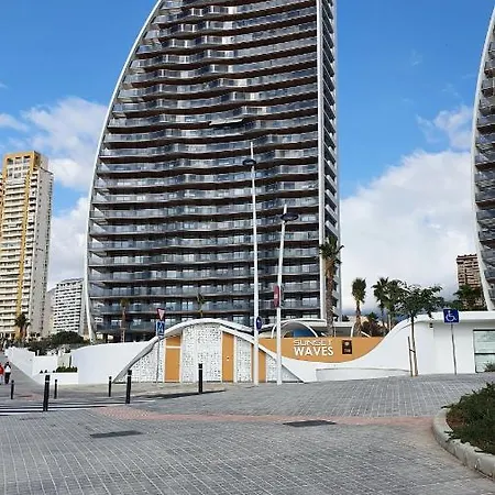 Sunny Morning Of Costa Blanca - Sunset Waves 아파트 *